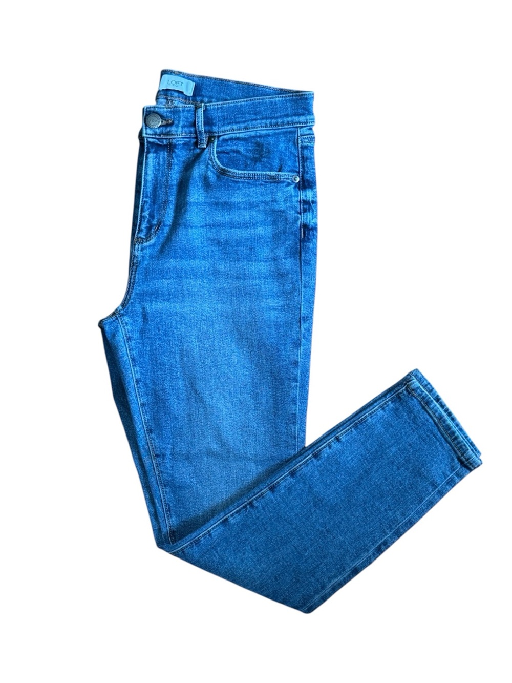 LOFT Women’s Blue Denim Skinny Jeans